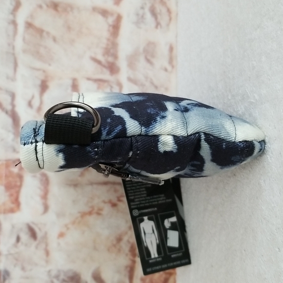 New Think Royln Tie-Dye Denim Bum Bag - Picture 4 of 13